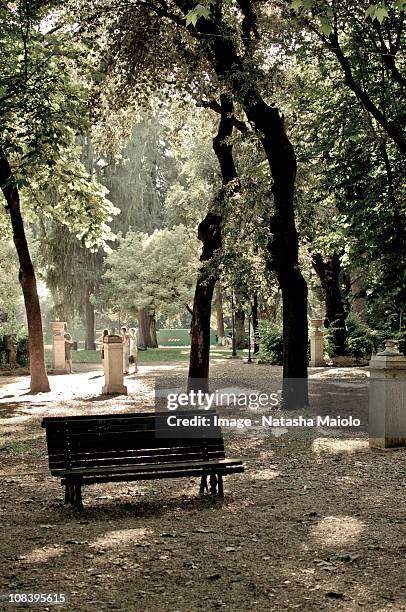 villa borghese, rome, italy - villa borghese stock pictures, royalty-free photos & images