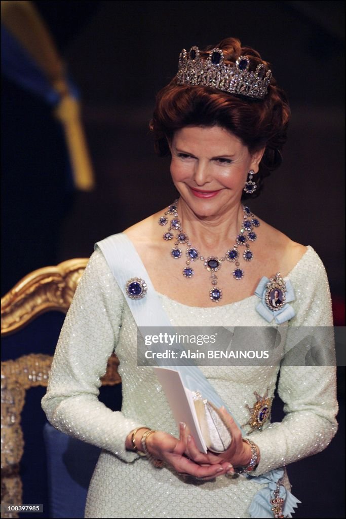 The Swedish Royal Family At The Nobel Prize Ceremony Held At The Concert Hall In Stockholm, Sweden On December 10, 2004.