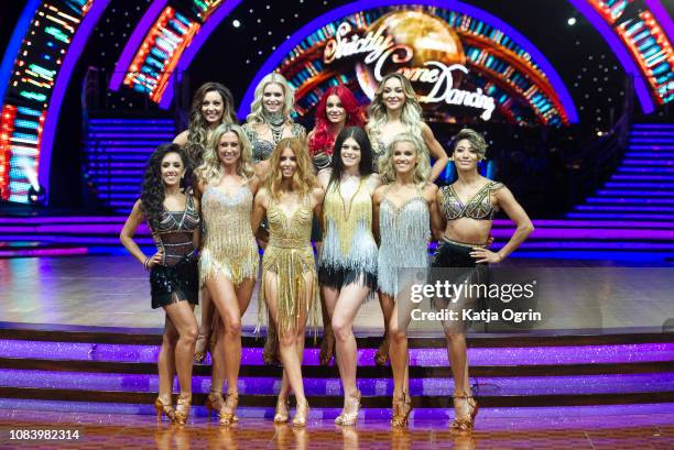 Stacey Dooley, Ashley Roberts, Lauren Steadman, Faye Tozer, Janette Manrara, Dianne Buswell, Karen Clifton, Nadiya Bychkova, Luba Mushtuk and Amy...