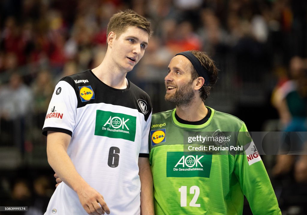 Germany v Serbia - handball world championship