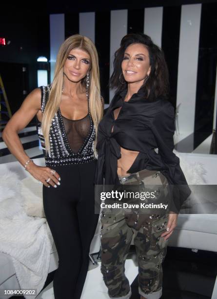 Teresa Giudice and Danielle Staub attends Milania Giudice's Song Release Party on May 31, 2018 in Englewood, New Jersey.