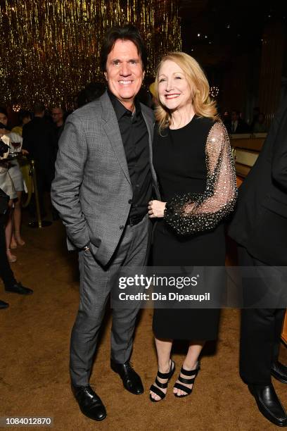 Director Rob Marshall and Patricia Clarkson attend the after party for the "Mary Poppins Returns" screening hosted by The Cinema Society at The Top...