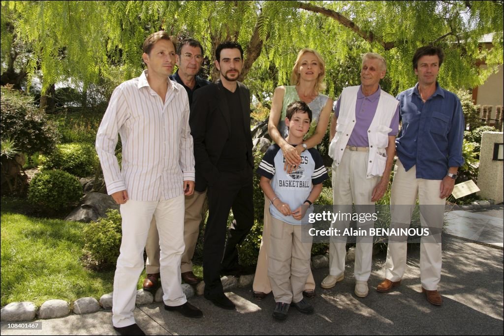 Cast Of The Tv Series 'Carla Rubens' At The Forty-fifth Festival Of Television In Monte Carlo, Monaco On July 01, 2005.