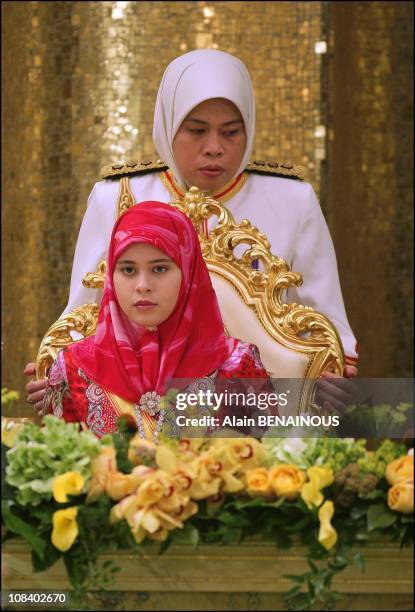Princess Sarah Rozesi Sarah Crown Princess Of Brunei Photos and Premium High Res Pictures ...