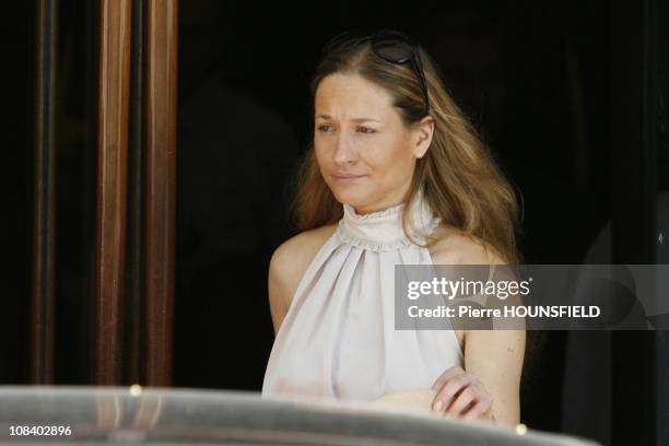 Consuelo Remmert, the stepsister of Carla Bruni, in Rio de Janeiro, Brazil on December 23, 2008.