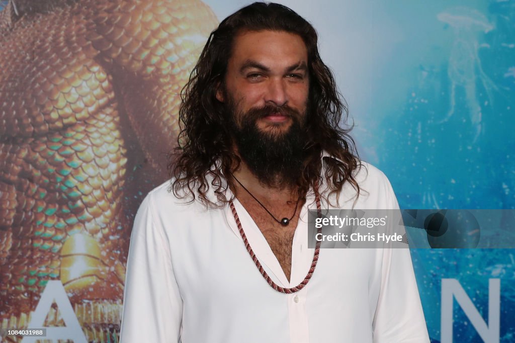 Aquaman Australian Premiere - Arrivals