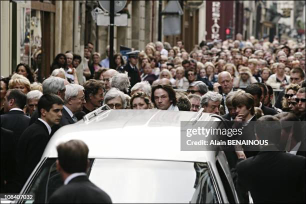 Bruno Fink, Jean-Claude Brialy's friend in Paris, France on June 04, 2007.