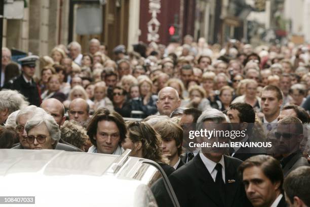 Bruno Fink, Jean-Claude Brialy's friend in Paris, France on June 04, 2007.