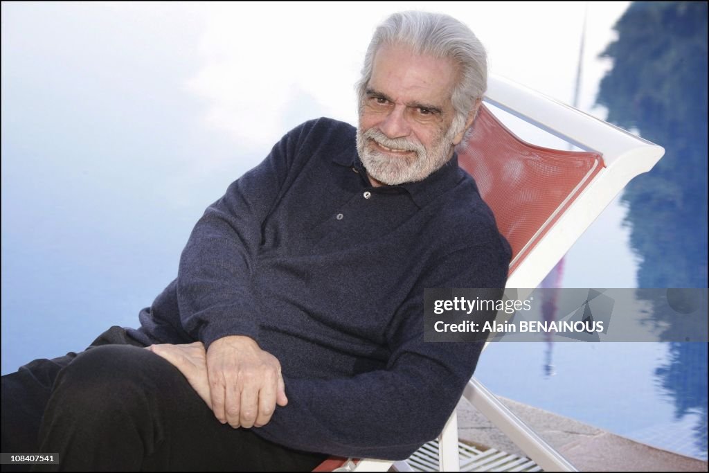 Omar Sharif at the Fifth Monte Carlo Comedy Film Festival in Monaco on November 11, 2005.