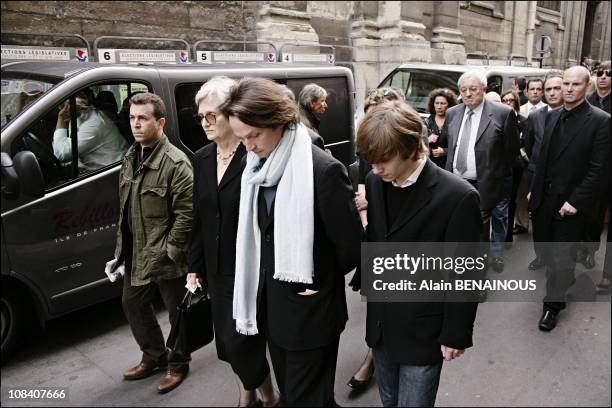 Bruno Fink, Jean-Claude Brialy's friend in Paris, France on June 04, 2007.