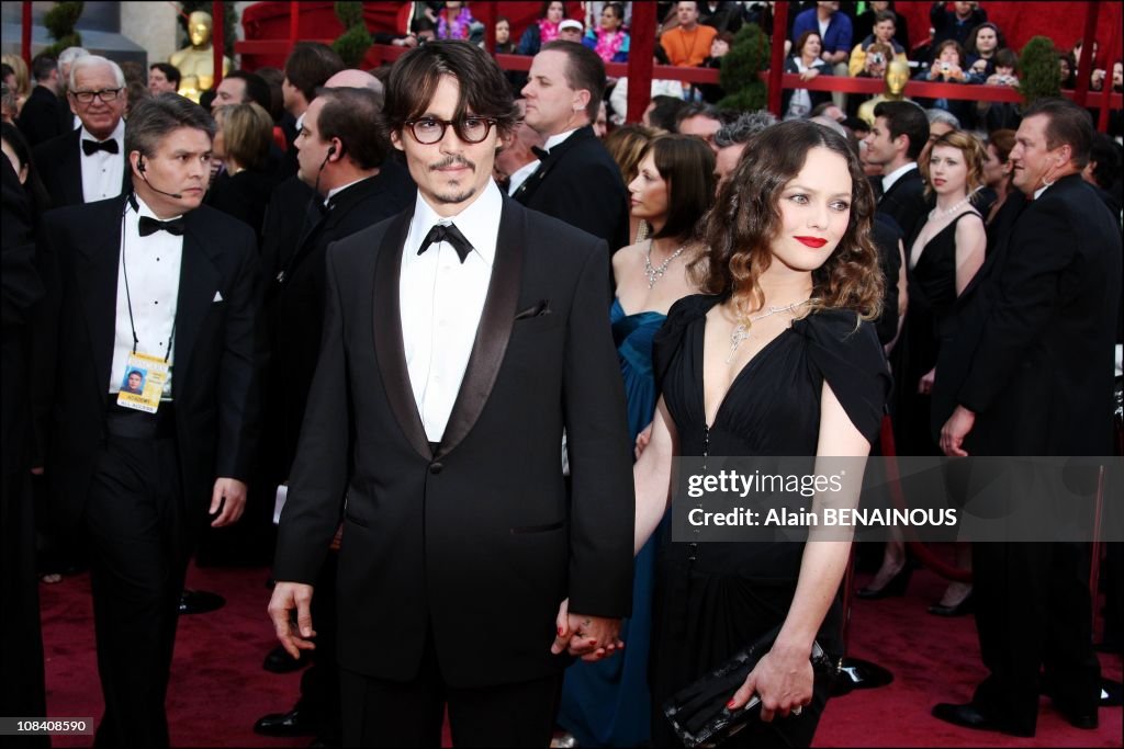 80th Oscar Ceremony. Arrivals in Los Angeles, United States on February 24th, 2008.