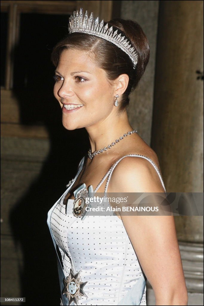 King Carl Gustaf's sixtieth birthday gala dinner at the Royal Palace of Stockholm in Stockholm, Sweden on April 30, 2006.