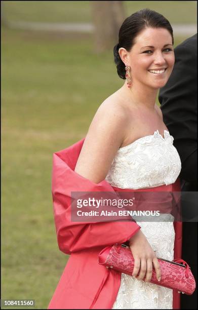 Emma Pernald, girlfriend of Karl Philip of Sweden in Stockholm, Sweden on April 29, 2006.