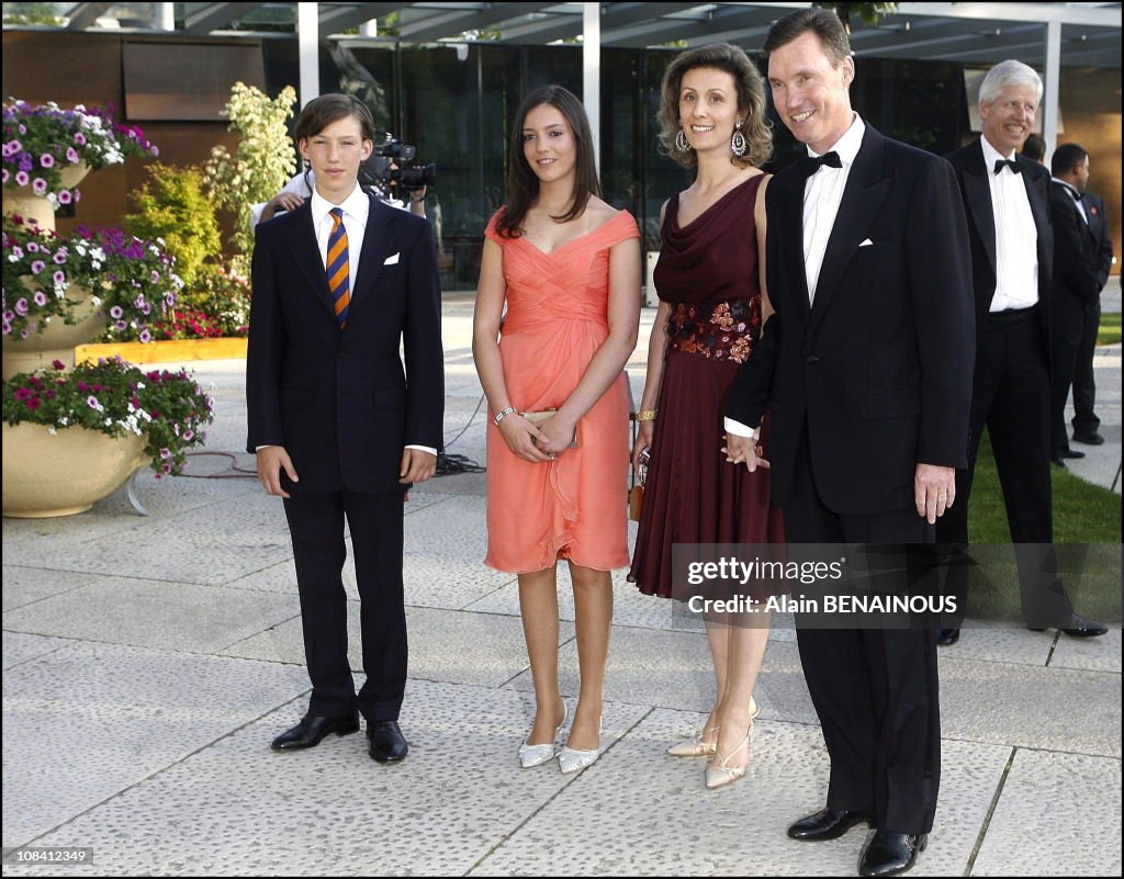 Silver anniversary of Grand Duke Henri and Grand Duchess Maria Teresa of Luxembourg: 'Homage' performance at the Grand Theatre de la Ville in Luxembourg on June 30, 2006.