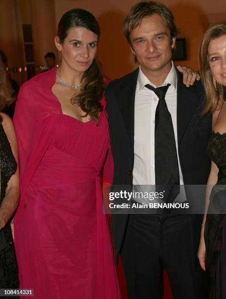 David Halliday and his wife Alexandra Pastor in Monte Carlo, France on October 10th, 2007.