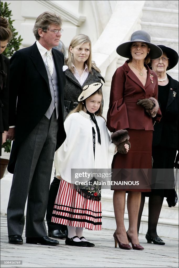 National Day in Monaco. Ceremony at the Palace in Monte Carlo, Monaco on November 19th,2007.