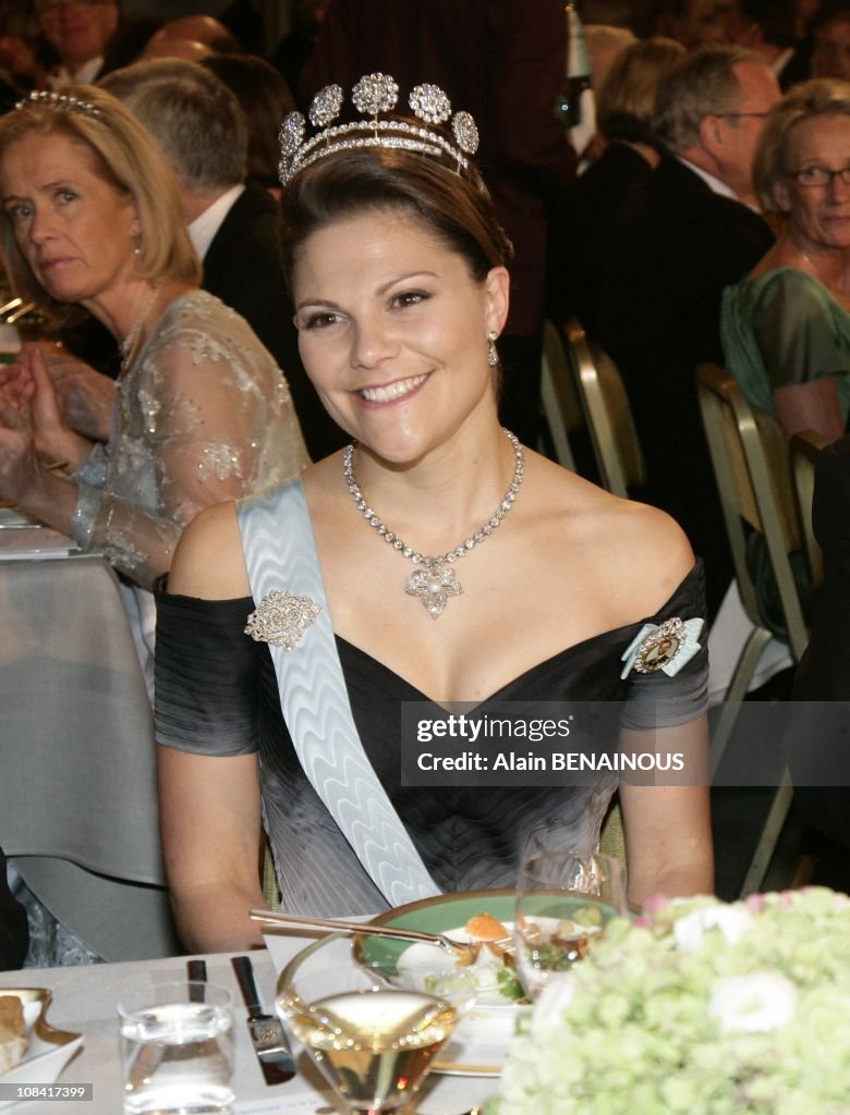 Nobel Prize Awards Ceremony 2007. The Banquet at the City Hall in Stockholm, Sweden on December 10th, 2007.