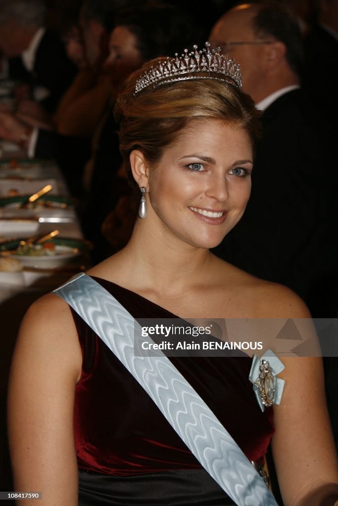 Nobel Prize Awards Ceremony 2007. The Banquet at the City Hall in Stockholm, Sweden on December 10th, 2007.