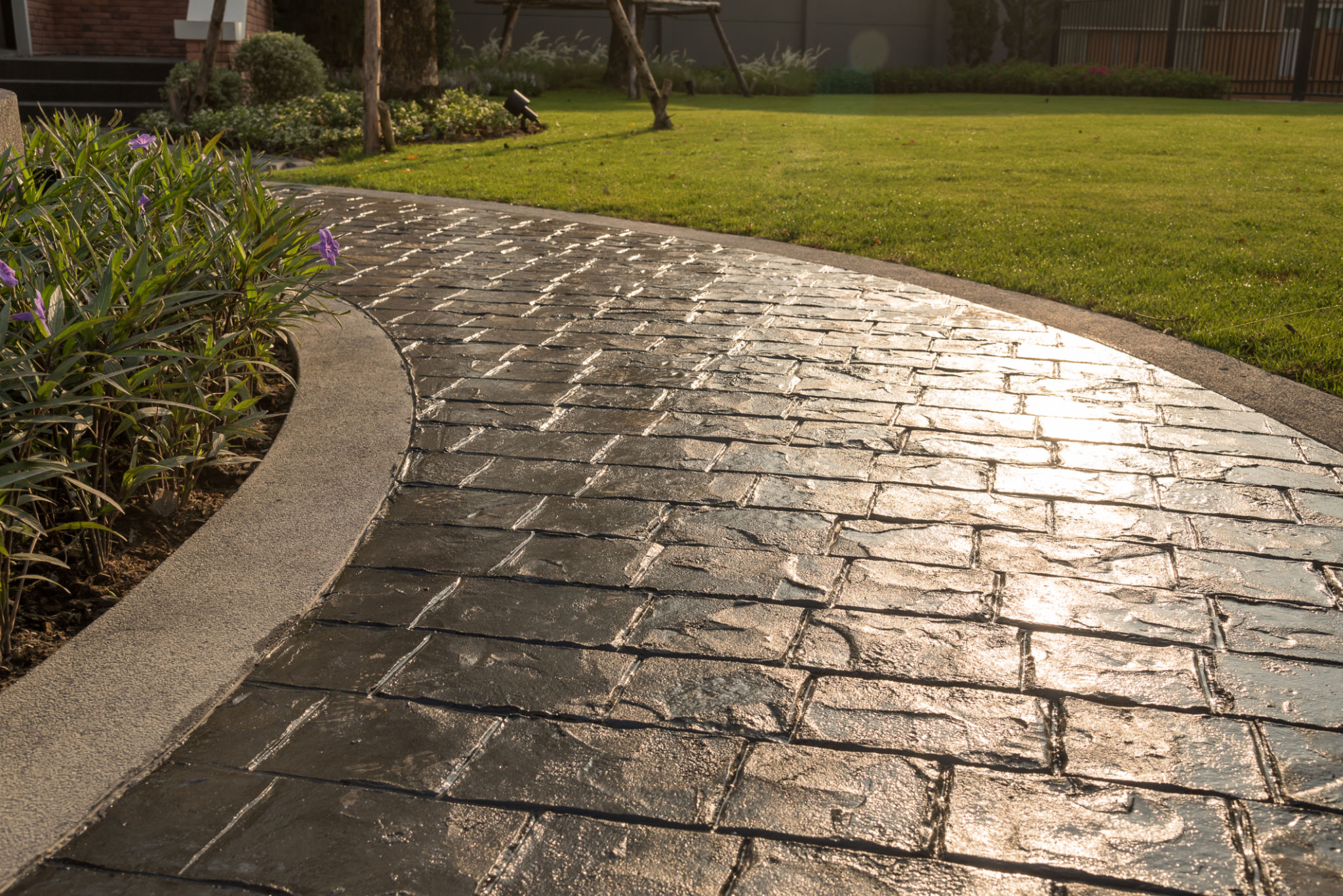 decorative concrete stamping