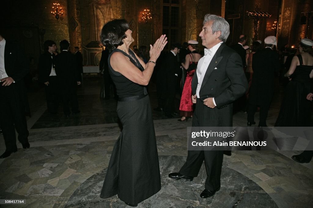 The Ball with Professor Albert Fert of France, who was awarded the Nobel Prize in Physics, at the Nobel Prize Banquet in Stockholm, Sweden on December 10th, 2007.