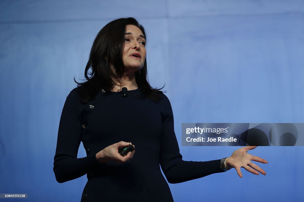 Sheryl Sandberg Attends Facebook Community Boost Event in Miami