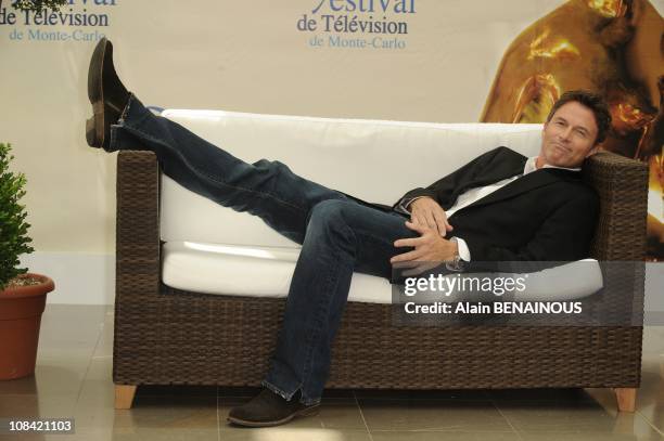 Actors Tim Daly attends a photocall for the American T.V series 'Private Practice' in Monte Carlo, Monaco on June 10th , 2009.