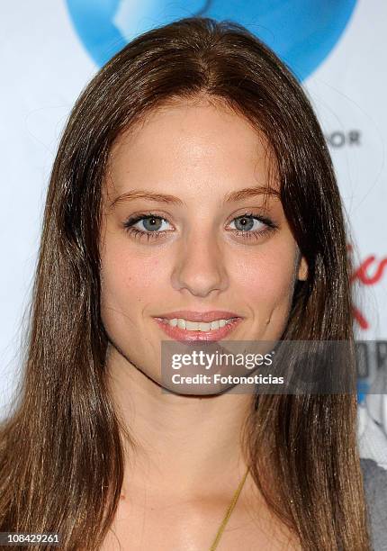 Actress Michelle Jenner joins 'Rock in Rio Social Actions', at Globally on May 20, 2010 in Madrid, Spain.