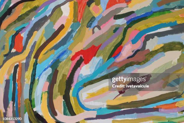 paint strokes abstract background pattern - painting stock illustrations