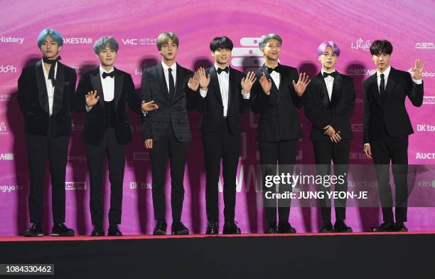 Bts Def 64,683 Bts Members Stock Photos, High-Res Pictures, and Images - Getty ...