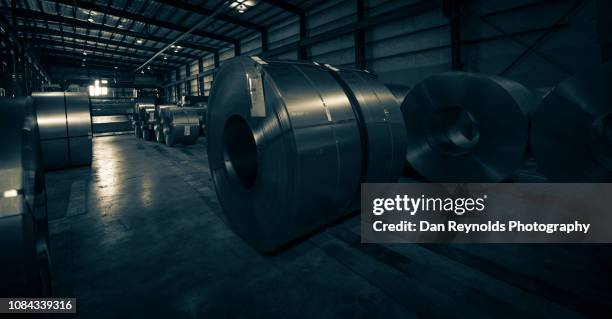 industrial mill - iron roll stock pictures, royalty-free photos & images