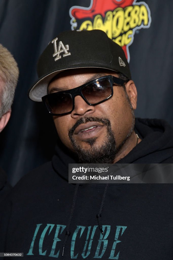 Rapper Ice Cube Hosts Meet & Greet For His New CD "Everythangs Corrupt"
