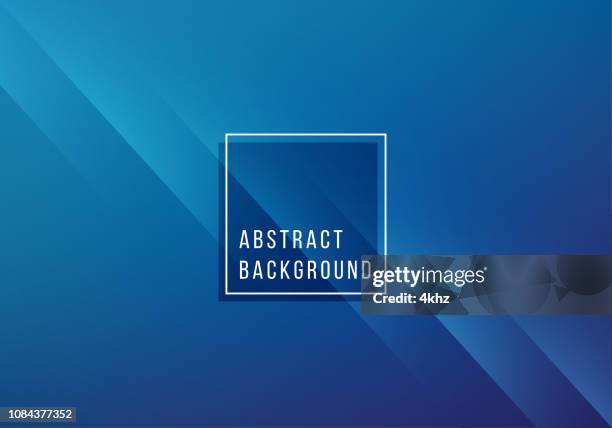simple abstract blue background - vignette stock illustrations