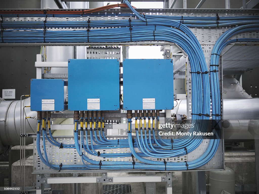 Switchgear at gas storage plant