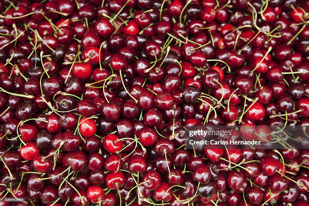 Red cherries