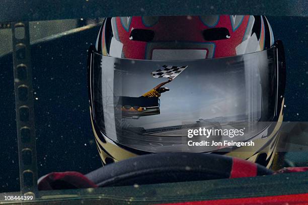 racing - race car driver stockfoto's en -beelden