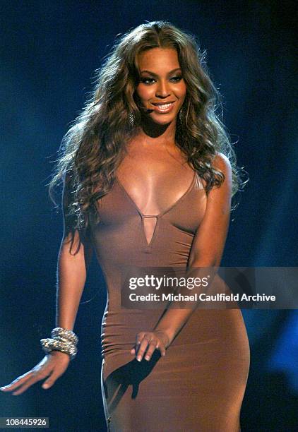 Beyonce of Destiny's Child performs "Cater 2 U" during 2005 BET Awards - Show at Kodak Theatre in Hollywood, California, United States.