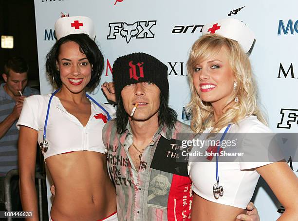 Billy Morrison of Camp Freddy with Tameka Jacobs and Kassidy Marley