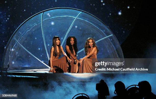 Destiny's Child performs "Cater 2 U" during 2005 BET Awards - Show at Kodak Theatre in Hollywood, California, United States.