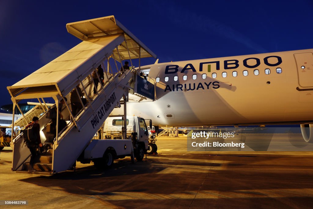 Asia's Newest Airline Bamboo Airways Takes To Vietnam's Skies