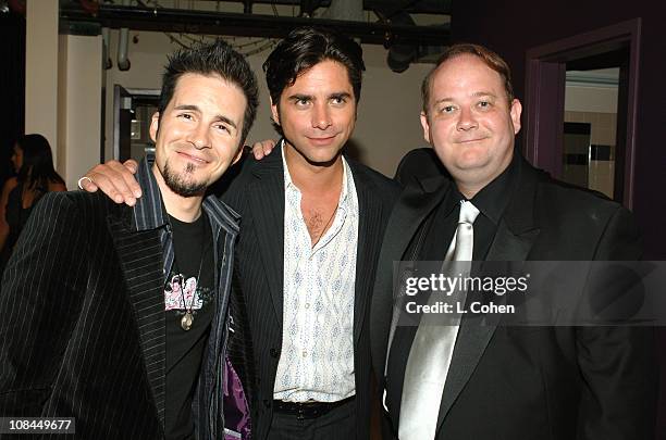 Hal Sparks, John Stamos and Marc Cherry, creator of "Desperate Housewives"