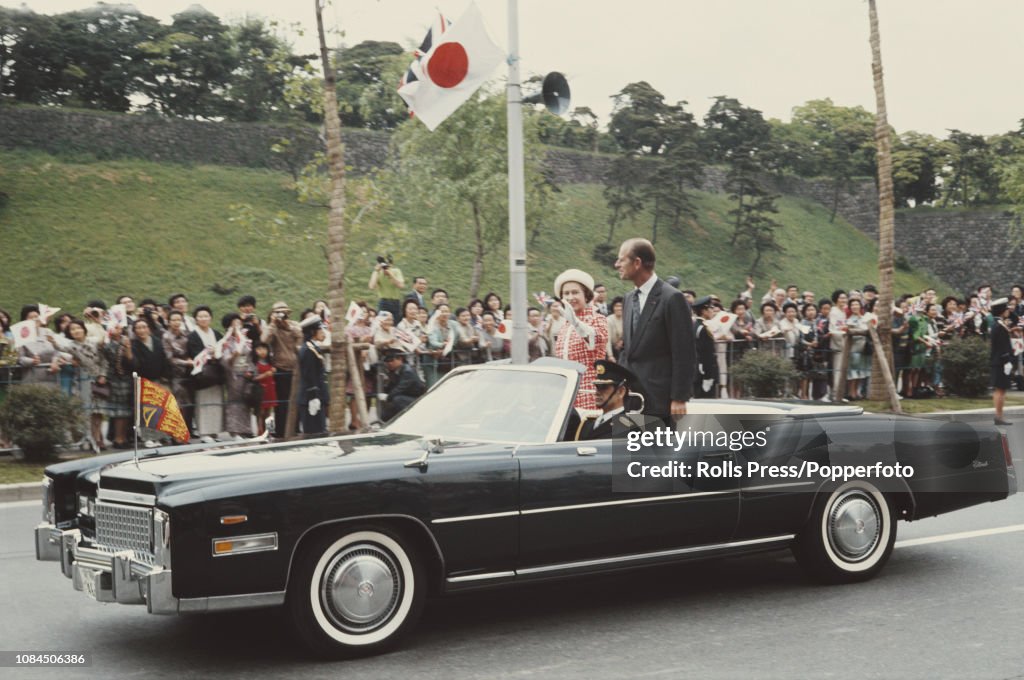 Queen Elizabeth II In Japan