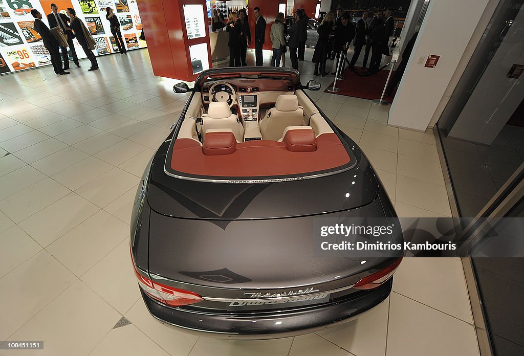 U.S. Debut Of The Maserati GranTurismo Convertible