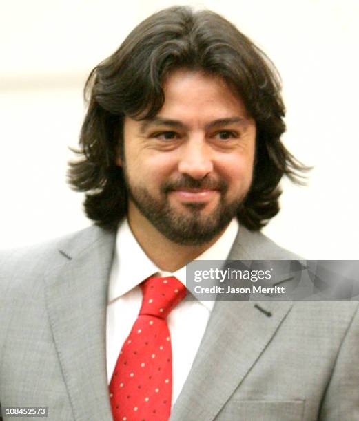 Antonio Gandia during Placido Domingo Introduces Artists for LA Operas Company Premiere of "Luisa Fernanda" at Los Angeles Opera in Los Angeles,...