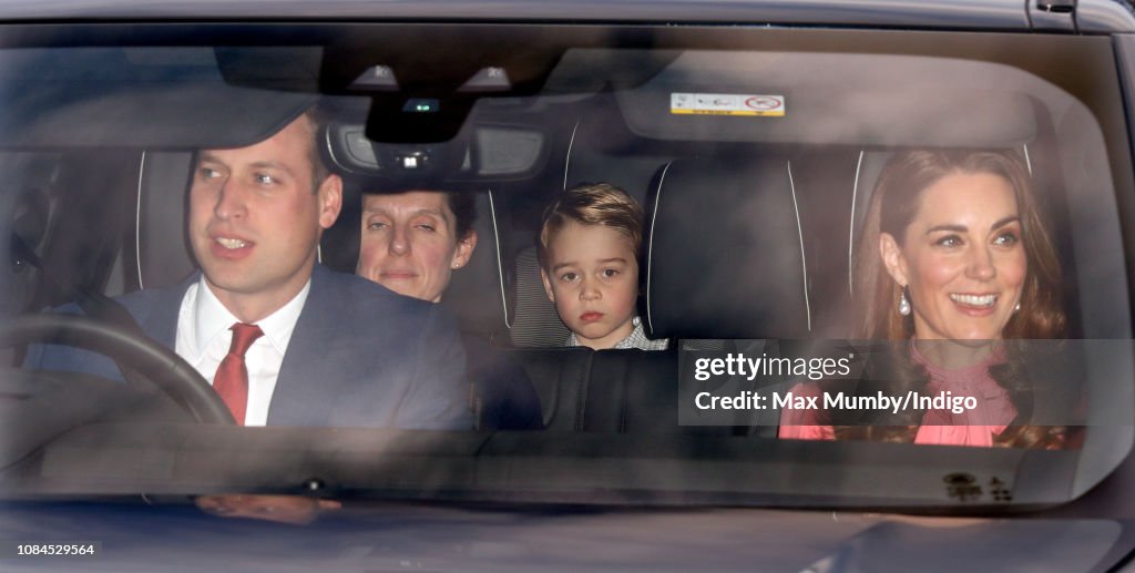 Queen's Christmas Lunch - Arrivals