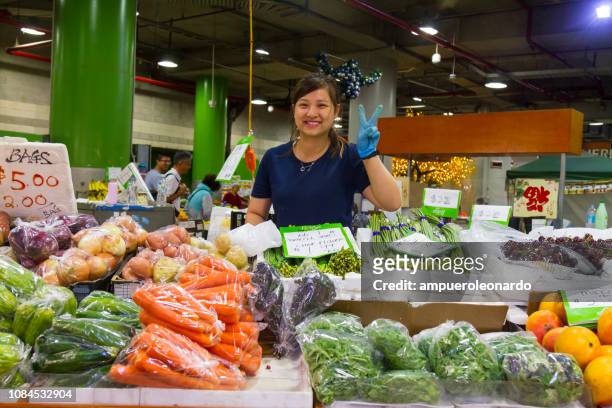 paddy market, sydney, australia - tent sale stock pictures, royalty-free photos & images