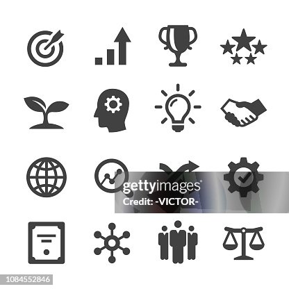 Core Values Icons Set - Acme Series Core Values Icons Set - Acme Series
