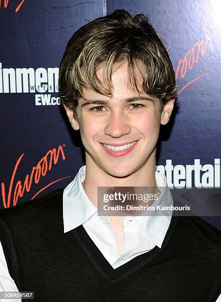 Actor Connor Paolo attends the Entertainment Weekly & Vavoom Annual Upfront Party at the Bowery Hotel on May 13, 2008 in New York City.