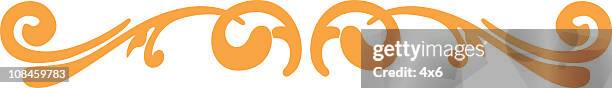 graphic element to use in your design - embellishment stock illustrations