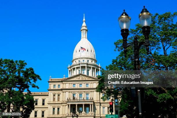 Michigan State Capitol Building in Lansing.