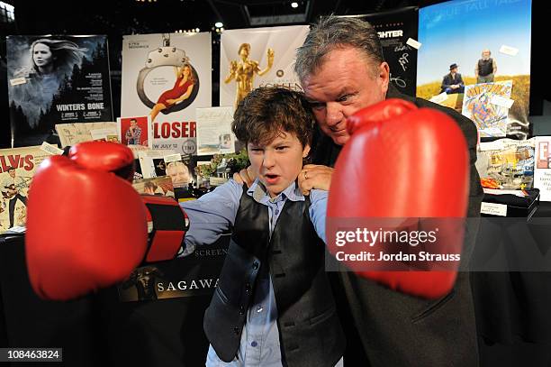 Actor Jack McGee nominated for Outstanding Performance by a Cast in a Motion Picture for his portrayal as George Ward in 'The Fighter' and Nolan...